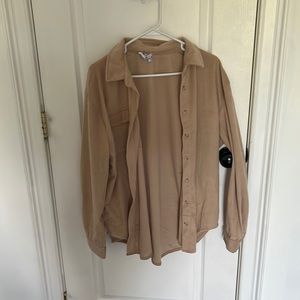beige princess poly rylan shirt